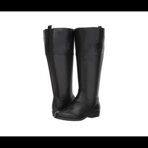 Tommy Hilfiger Sensors Wide calf high boots